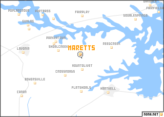 map of Maretts