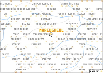 map of Mareugheol