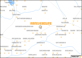 map of Marévé Bouré