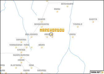 map of Maréwordou