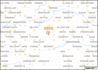 map of Måre