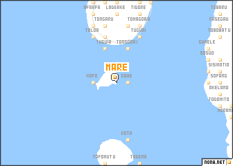 map of Mare