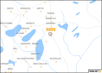 map of Maré