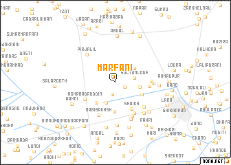 map of Mārfāni