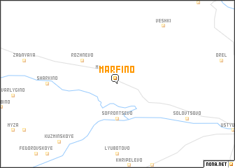 map of Marfino