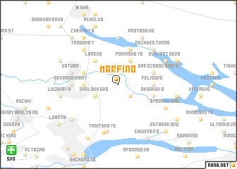 map of Marfino