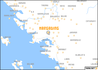 map of Margading