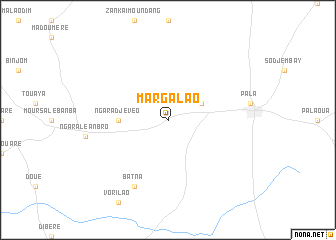 map of Margalao