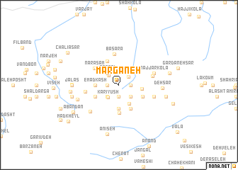 map of Marganeh