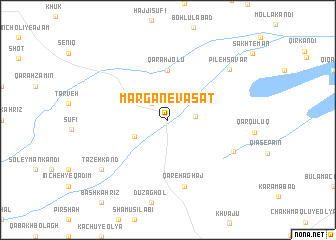 map of Margan-e Vasaţ