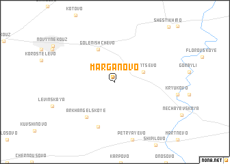 map of Marganovo