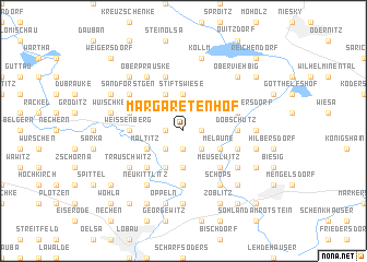 map of Margaretenhof