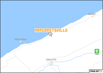 map of Margaretsville