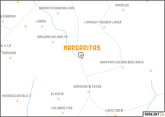 map of Margaritas