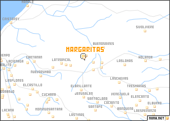 map of Margaritas