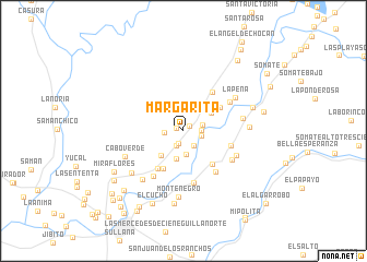 map of Margarita