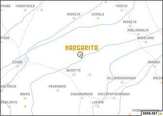 map of Margarita