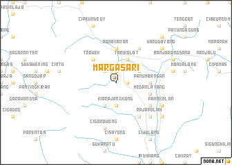 map of Margasari