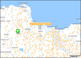 map of Margasatawa