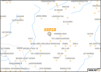 map of Margā