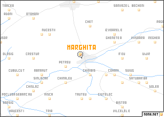 map of Marghita