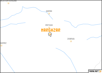 map of Marghzār