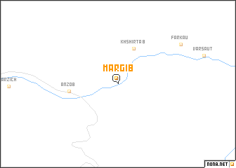 map of Margib