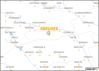 map of Marginea