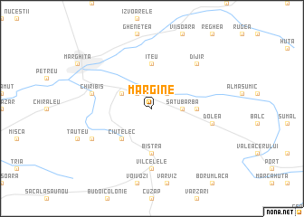 map of Margine