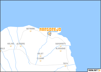 map of Margorejo