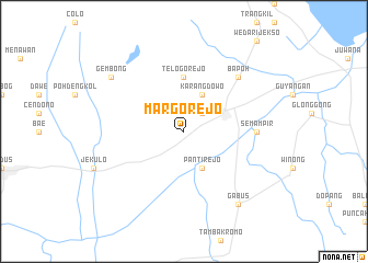 map of Margorejo