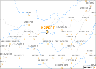 map of Margot