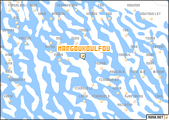 map of Margou Koulfou