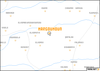 map of Margoumoun