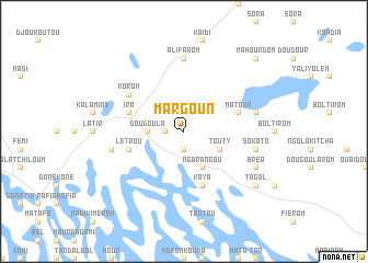 map of Margoun