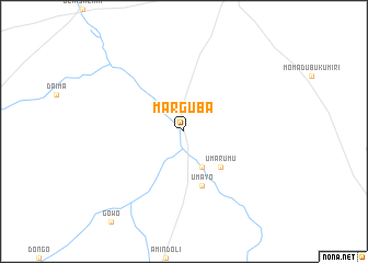 map of Marguba