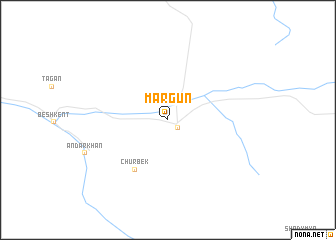 map of Margun