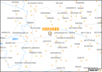 map of Marḩabā