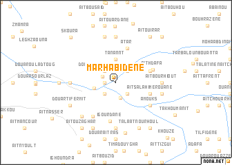 map of Marhabidene