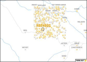 map of Marhāog