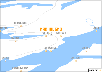 map of Marhaugmo
