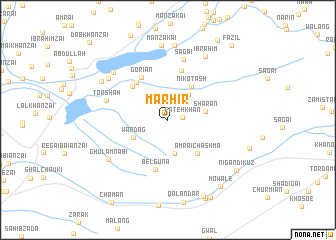 map of Marhīr