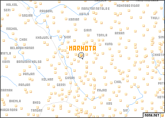 map of Marhota