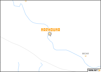 map of Marhouma