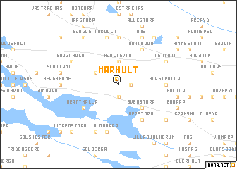 map of Marhult