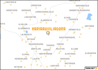 map of María Auxiliadora