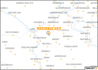 map of Mariabuchen