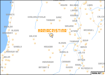 map of Maria Cristina