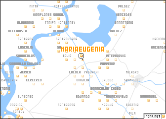 map of María Eugenia