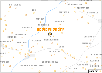 map of Maria Furnace